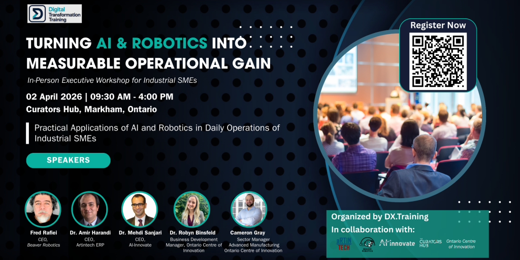 Upcoming event: AI & Robotics Workshop